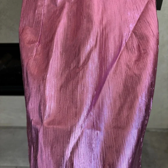 NWT HYACINTH HOUSE Pink Plisse Coolidge Mini Dress, Size XS - Picture 11 of 16